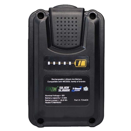 Flowzone 18V/2.6Ah Lithium-Ion Battery (Green) FZAAEN